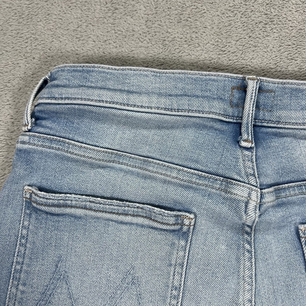 Mother Jeans Women 28 Patch Pocket Undercover Sneak California Cruiser Wide Leg - Picture 16 of 16